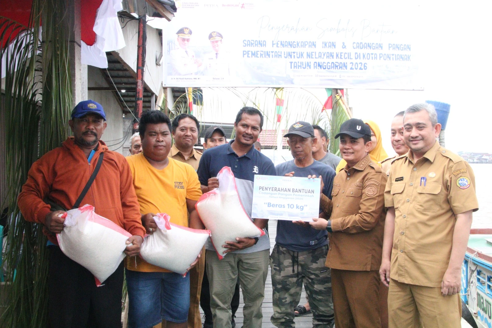 Bantuan Perlengkapan Pemkot Dongkrak Penghasilan Nelayan